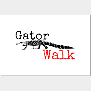 Gator Walk Posters and Art